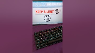 KEEP SILENT 🤫 MS Word Symbol Shortcut Code #shorts #computer #asmr #keyboard #tipsandtricks