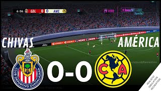 CHIVAS VS AMÉRICA EN VIVO SEMIFINAL LIGA MX CLAUSURA 2024