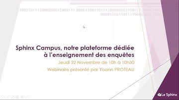 Sphinx Campus, une plateforme dédiée à l