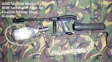 Paintball marker: why pick the AGD Tac-One setup I use?