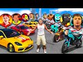  colecionando carros e motos de youtubers no gta 5  o filme