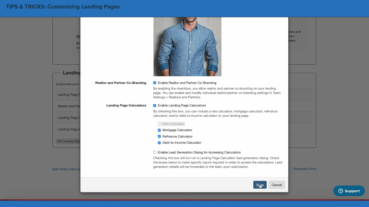 Floify: Customizing Landing Pages
