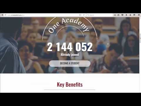 How To Login To The OneLife OneAcademy