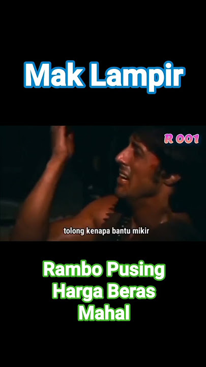 Mak Lampir Rambo Pusing Harga Beras Mahal#Shorts