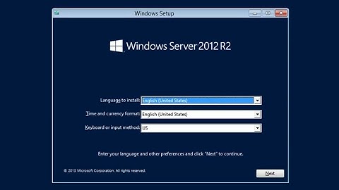Windows Server 2012R2 installation and setup demo (VirtualBox)