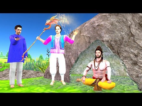Twin Brothers Moral Story - Hindi Panchatantra Kahaniya For Kids - Cartoon Moral Stories For Kids
