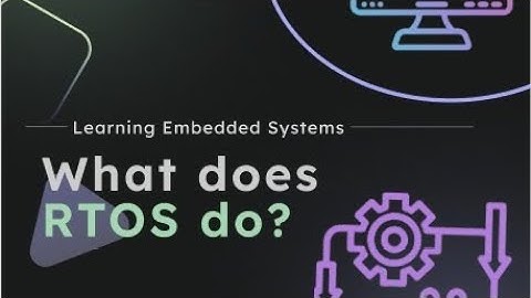 What does RTOS do and why is it needed?