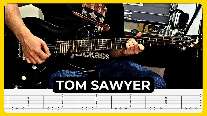 Tom Sawyer Guitar version - Guitar performance video thumbnail