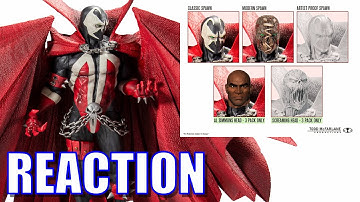 Original Spawn Action Figure and Comic Remastered (2020)  Reaction