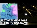 Play as mahoraga in this insane roblox game