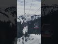Waiting to get to the top of the mountain like....