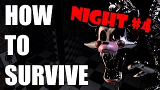 How To Survive And Beat Five Nights At Freddy's 2 | Night Four | PC GUIDE