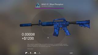 0.00008 M4A1-S Blue Phosphor Trade Up