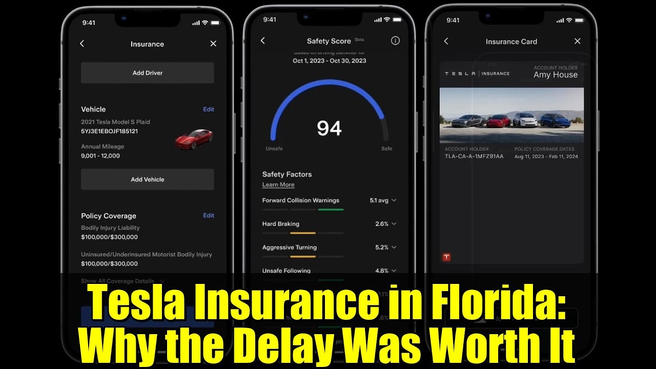 Tesla Insurance in Florida: Why the Delay Was Worth It