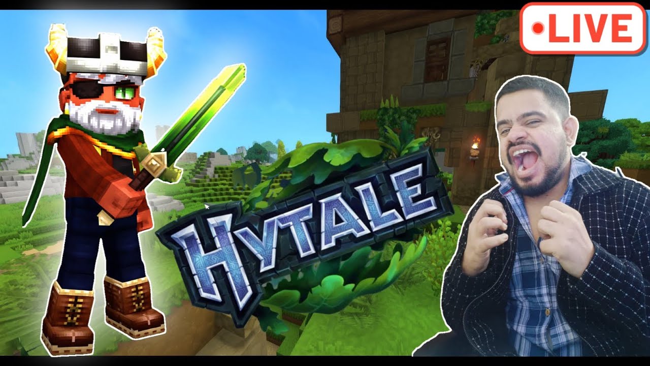 Hytale Game FIRST LOOK  🔥 | Is This The New Minecraft Killer? | HINDI COMMENTRY