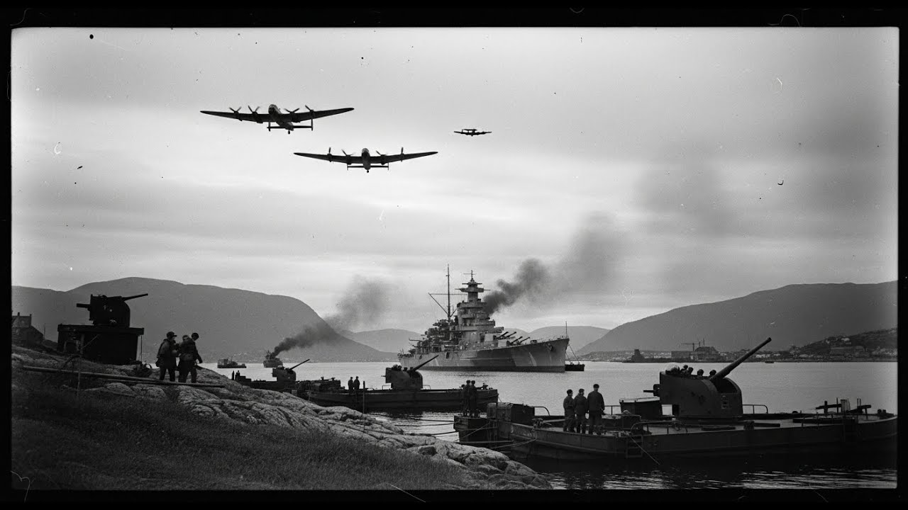 German Commanders Thought the Tirpitz Was Unsinkable... Until the Lancasters Arrived