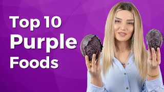 Top 10 Purple Foods You Need to Try | Health Benefits of Purple Foods | VisitJoy