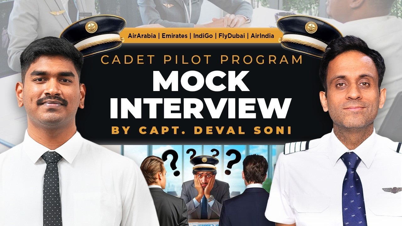 Cadet Pilot Program Mock Interview by Capt Deval Soni