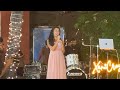 Performing ‘Best Friend for Life’ (a personalised cover) at my best friend’s wedding!