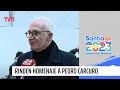 Santiago 2023: Rinden homenaje a Pedro Carcuro en la sala de prensa del Estadio Nacional