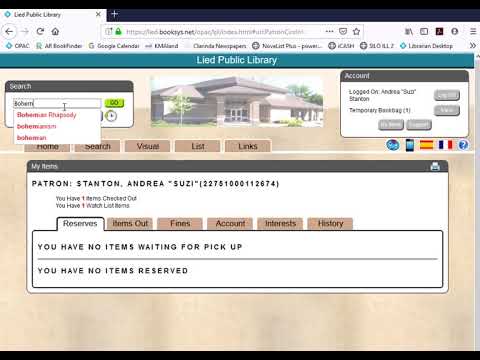 How to Reserve an Item - Atriuum Book Systems - YouTube