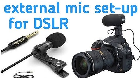 NIKON DSLR AUDIO ISSUE FIXED  | HOW TO SET-UP EXTERNAL MIC ON A DSLR | BOYA BY-M1 MIC DSLR WITH DSLR