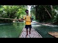 Martha Brae River Rafting Jamaica Bamboo Rafting Falmouth by Rafters Village Martha Brae Jamaika 4k