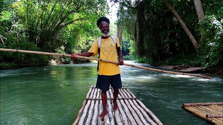 Martha Brae River Rafting Jamaica Bamboo Rafting Falmouth by Rafters Village Martha Brae Jamaika 4k - DayDayNews