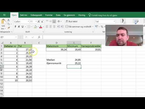 Video: Alt Om Statistikk Som Vitenskap