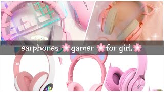 جديييد🔥 أروع سماعات للبناات فقط✅ ستايل 2021    new🔥best headphones for girls