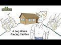 Log Siding: A Log Home Among Castles Log Siding: A Log Home Among Castles