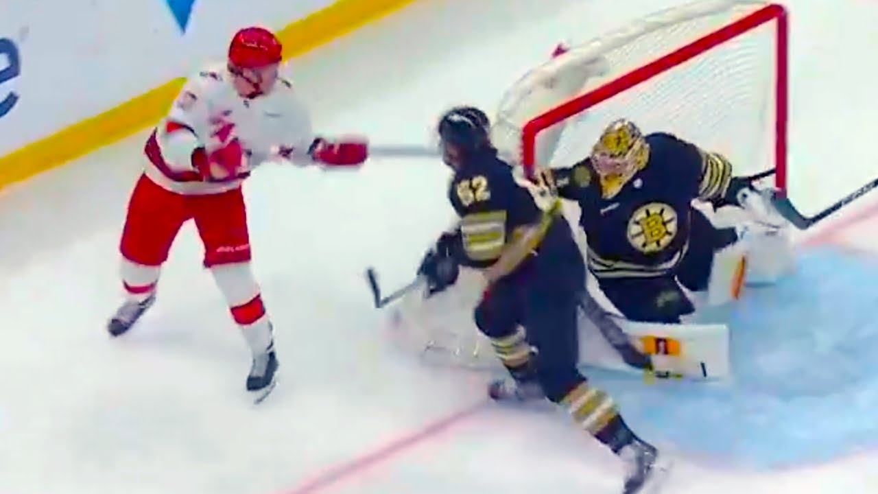 Andrei Svechnikov Delayed Michigan Lacrosse Goal FULL CLIP Bruins Vs andrei-svechnikov-delayed-michigan-lacrosse-goal-full-clip-bruins-vs