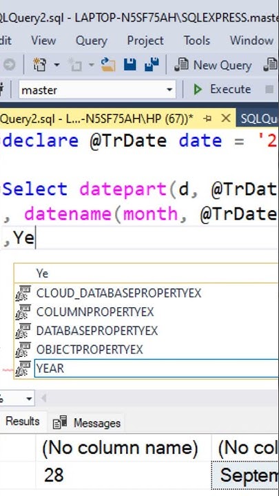 SQL | Convert date format to Full descriptive ordinal format #shorts ...