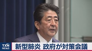 新型肺炎 政府が対策会議