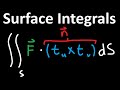 How to Solve Vector Surface Integrals - Calculus 3