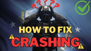 how to fix crashing in helldivers 2 | easy guide