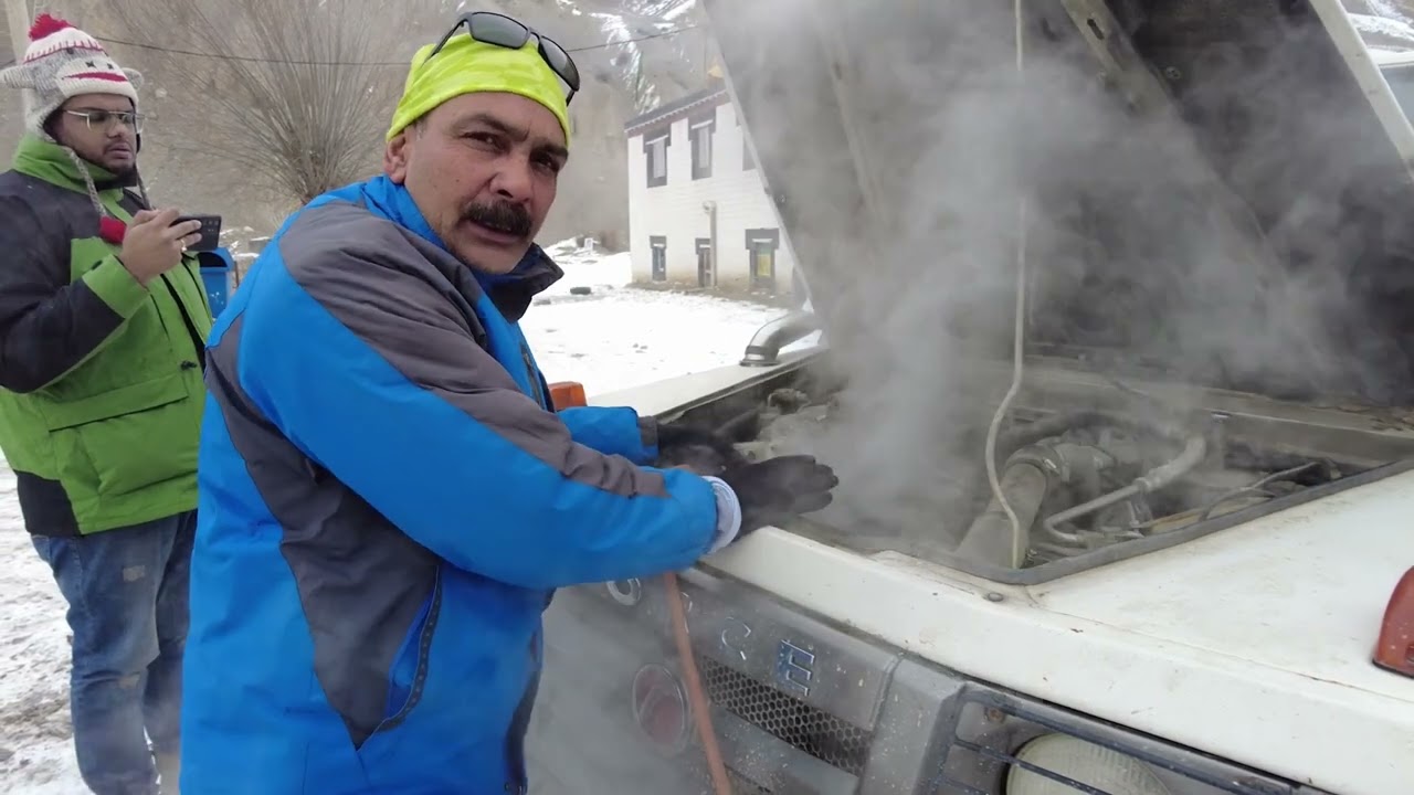 How To Start Vehicle in -20 Temperature  |  Winter Spiti 2023