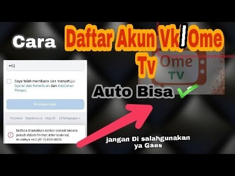 Cara Daftar Akun Ome Tv Vk Youtube