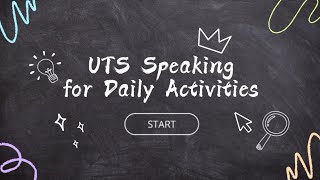 Midterm video project "Speaking for Daily Activities" Universitas Indraprasta PGRI