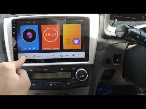 Apple CarPlay 및 Android Auto가 탑재 된 새로운 ANDROID TOYOTA AVENSIS 2009+