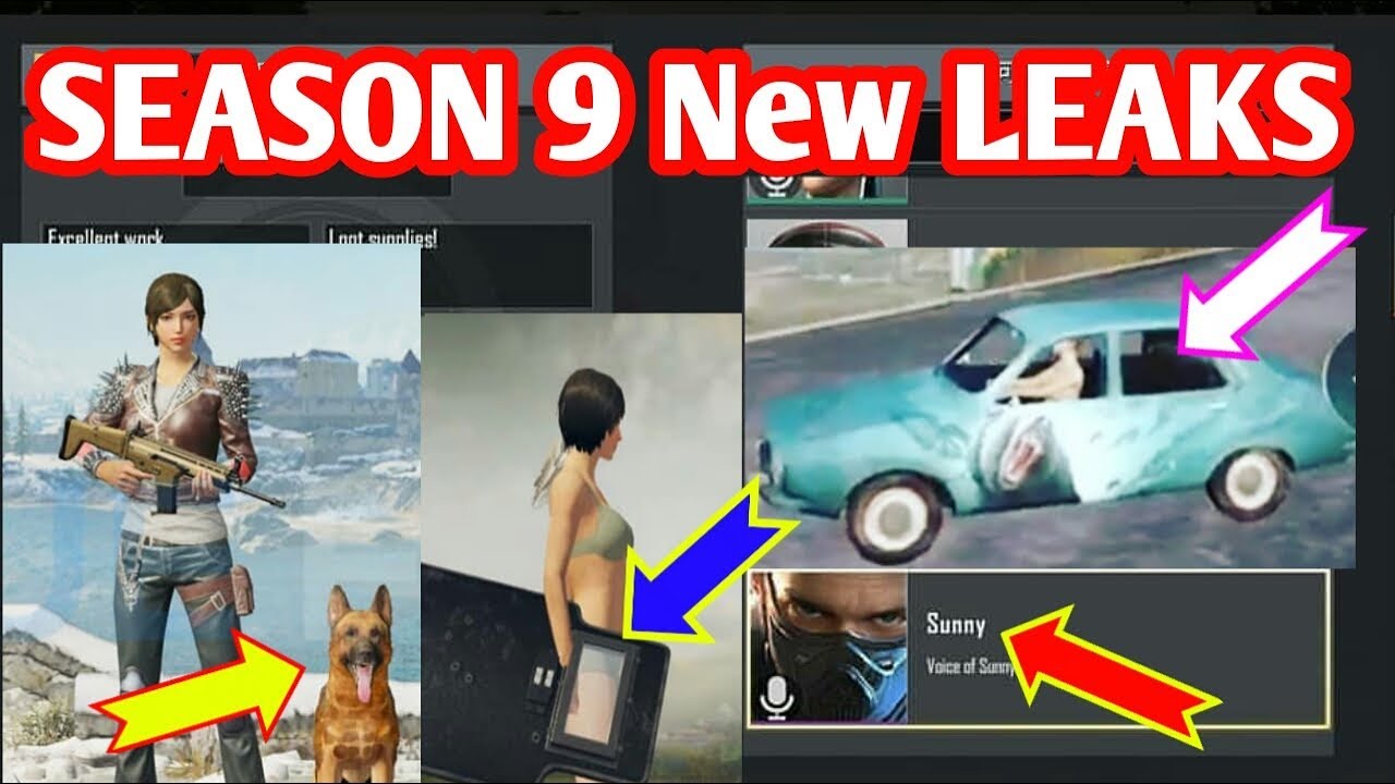 PUBG MOBILE SEASON 9 NEW OUTFITS AND REWARDS LEAKS