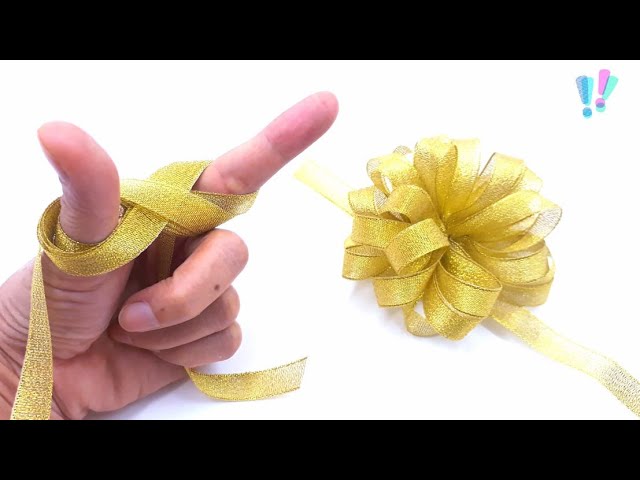 DIY Ribbon Bows, Easy Satin Ribbon Bows making tutorials