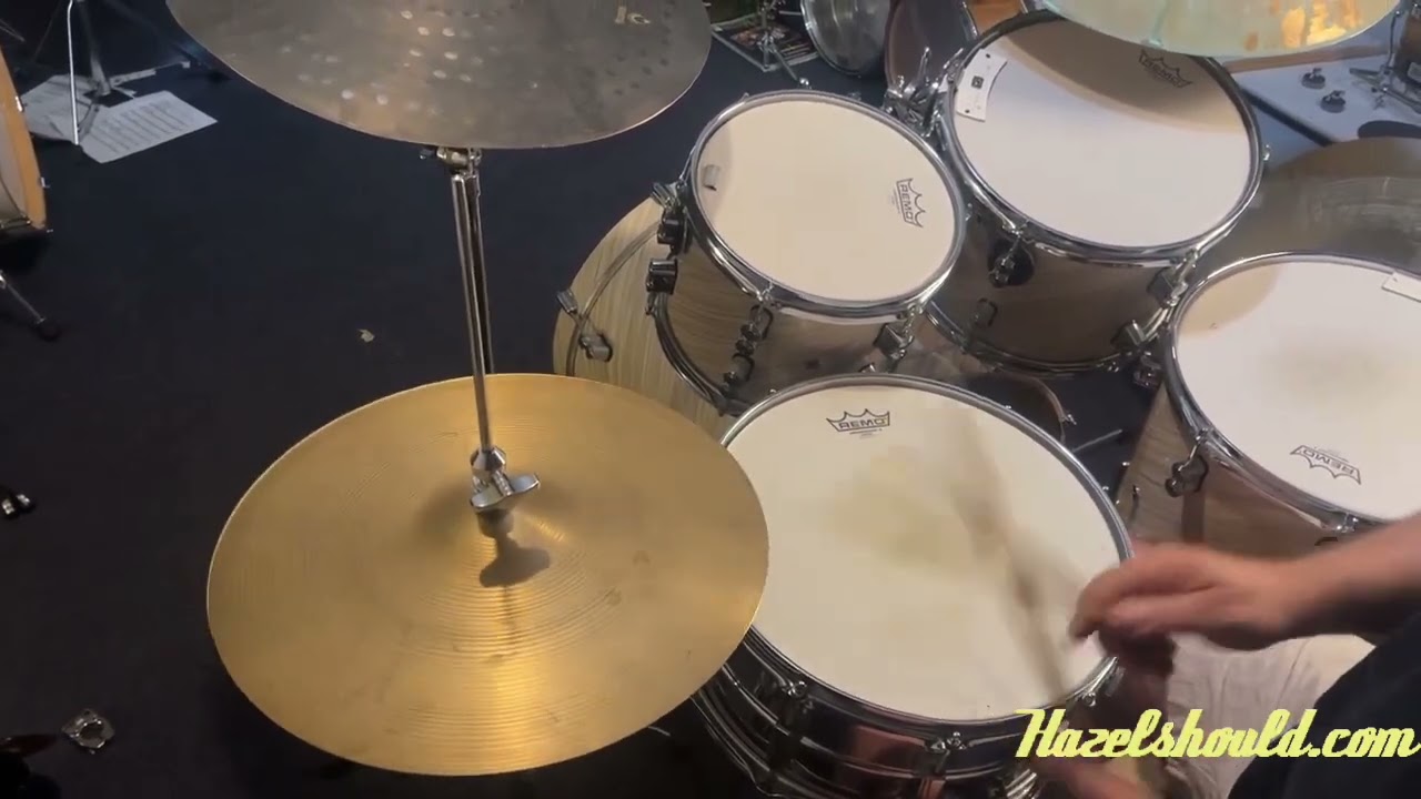 Vintage Zildjian Hollow Logo New Beat Hi Hats 14” 808 1338g