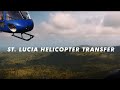 ST. LUCIA HELICOPTER TRANSFER REVIEW | Sandals Grande St. Lucian Helicopter Transfer