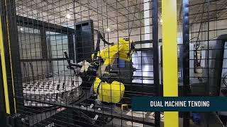 HALTER Extra functionalities - Dual machine tending