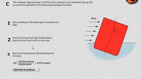 Damage Stability Regulation Part 2