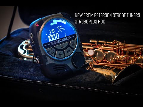 Peterson Strobe Tuners StroboPlus HDC Unboxing and Demo