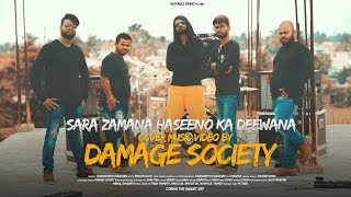 Hindi Cover Song | Sara Zamana Haseenoka Deewana | Rock Version | By Damage Society