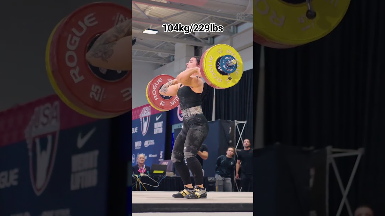 Lifts From The Archives - Ireland Colson Clean and Jerks 104k @ AO Finals '23 
