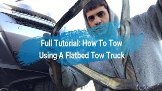 How To Tow Using A Flatbed(Full Tutorial: Step By Step)